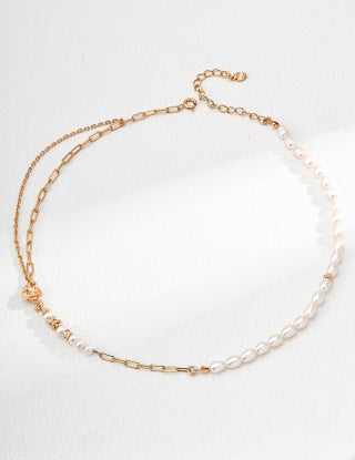 S925 Silver Retro natural Pearl bracelet