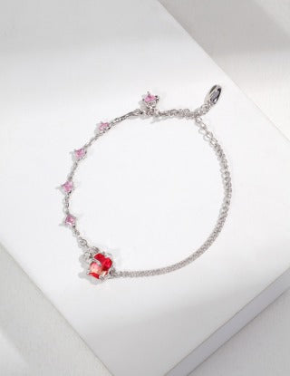 Natural fluid lava series bracelet (adjustable