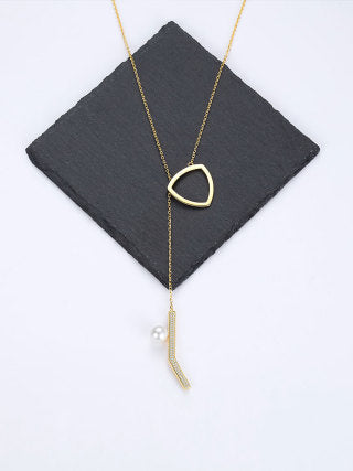 Sterling silver necklace (adjustable length)