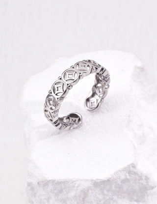 Qian Duoduo series 925 sterling silver ring