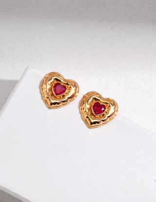 Confession Balloon series Sterling silver earrings