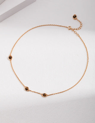 Pure silver necklace
