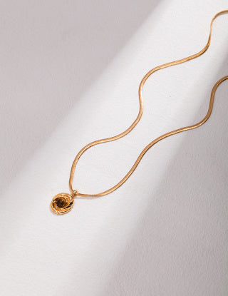 Sterling Silver Necklace (adjustable length)