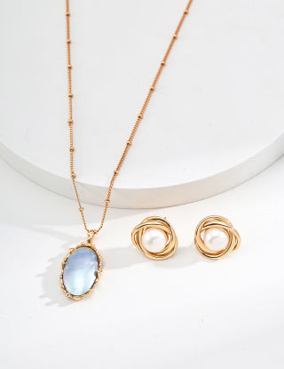 S925 Silver Natural Pearl necklace