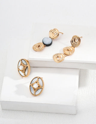 Sterling silver vintage earrings