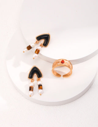 Pure silver ring