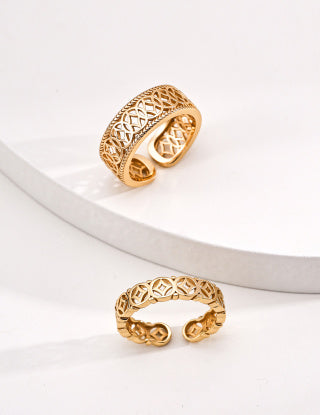 Qian Duoduo series 925 sterling silver ring