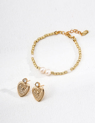 S925 silver retro design zirconia earrings