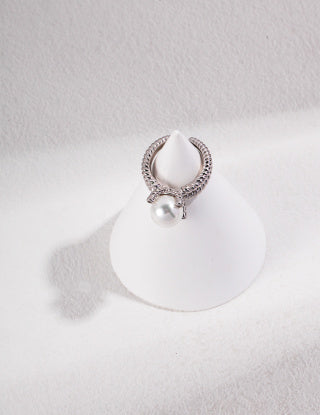 Recommended praise Pure silver open ring (adjustable
