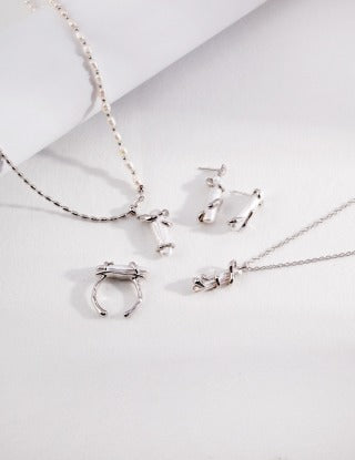 Pearl necklace (adjustable