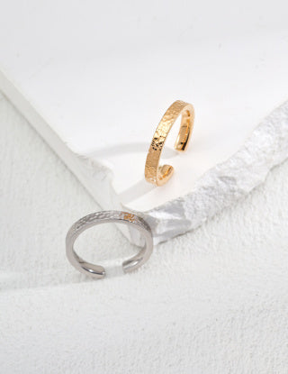 S925 silver simple ring