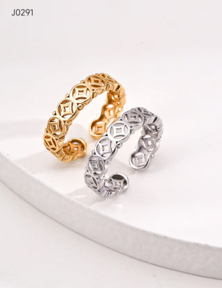 Qian Duoduo series 925 sterling silver ring