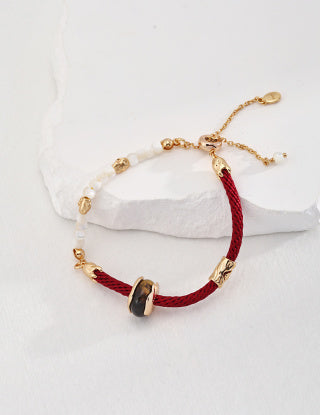New Chinese-style tiger's eye stone bracelet