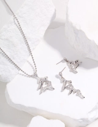 Sterling silver necklace (adjustable length)