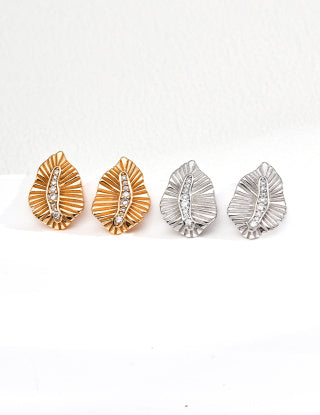 S925 silver retro Zircon earrings