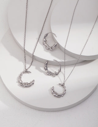 Sterling silver necklace (adjustable)