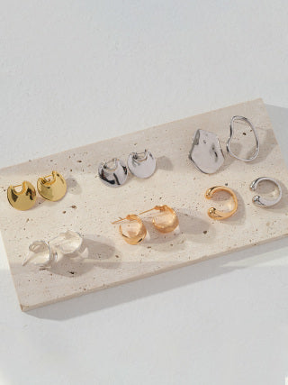 A pure silver open ring