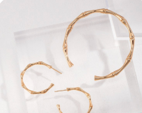 Pure silver half-ring bracelet