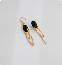 Malachite/Agate earrings
